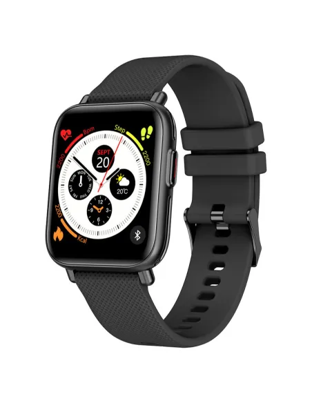 Reloj smartwatch leotec multisport stor therm negro 1.69 pulgadas