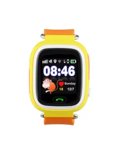Reloj smartwatch leotec kids way gps antiperdida naranja 1.22 pulgadas