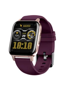 Reloj smartwatch leotec multisport crystal ip68 purpura 1.69 pulgadas