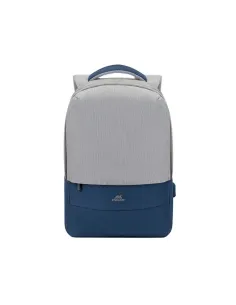 Mochila rivacase 7562 prater para portatil 15.6 pulgadas gris - azul