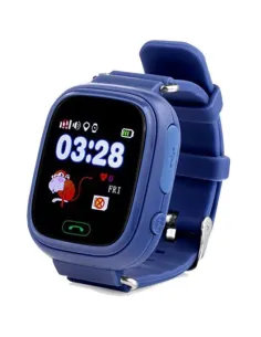 Reloj smartwatch leotec kids way gps antiperdida azul marino 1.22 pulgadas