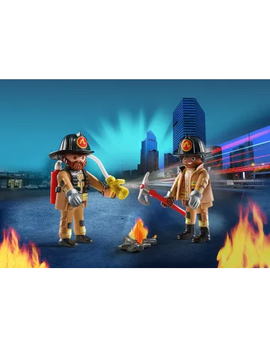 Playmobil duopack bomberos