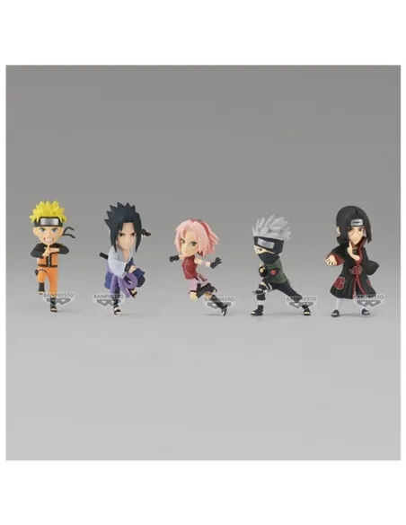 Figura banpresto naruto shippuden world collectable figure 7cm unidad aleatoria