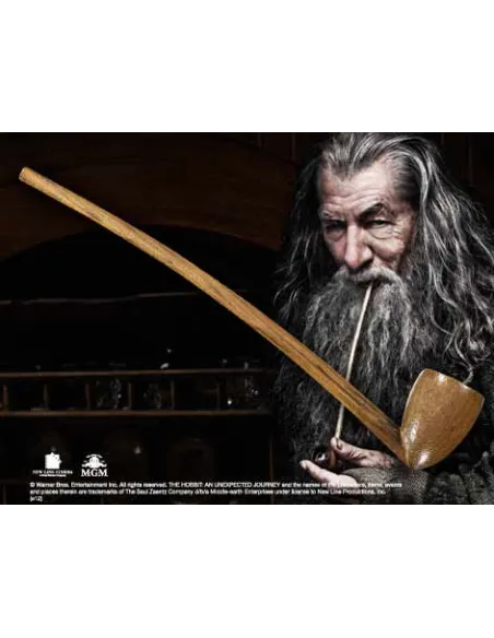 Replica the noble collection l hobbit pipa gandalf de 23 cm