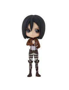 Figura banpresto q posket ataque a los titanes mikasa ackerman 14cm