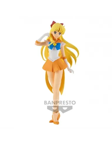 Figura banpresto pretty guardian sailor moon eternal glitter & glamorous super sailor venus minako aino 14cm