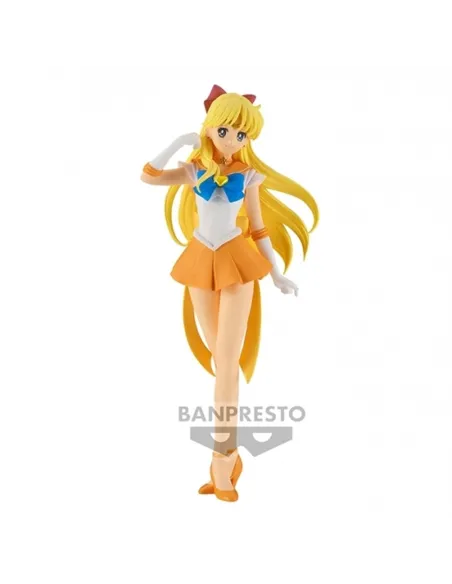 Figura banpresto pretty guardian sailor moon eternal glitter & glamorous super sailor venus minako aino 14cm