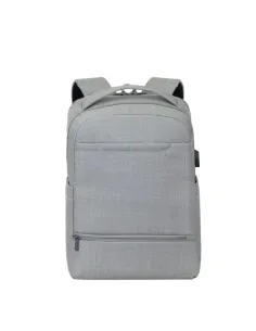 Mochila rivacase 8363 biscayne para portatil 15.6 pulgadas gris