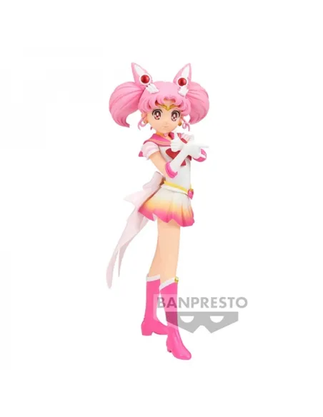Figura banpresto pretty guardian sailor moon eternal glitter & glamorous super sailor chibi moon ver.b 17cm