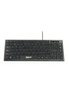 iggual Teclado USB compacto TKL Slim TKL-USB negro