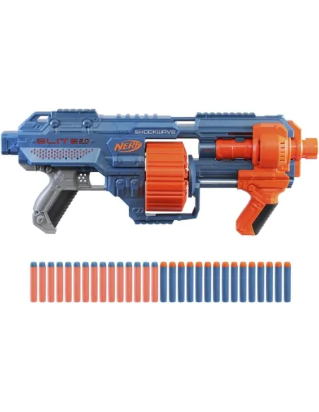Lanzador hasbro nerf elite 2.0 shockwave rd - 15