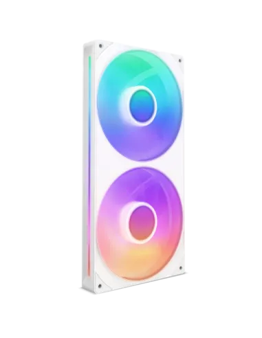 NZXT RF-U28HF-W1 sistema de refrigeración para ordenador Carcasa del ordenador Ventilador Blanco 1 pieza(s)