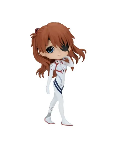 Figura banpresto q posket evangelion : 3.0+1.0 plugsuit style asuka shikinami langley ver.a 14cm
