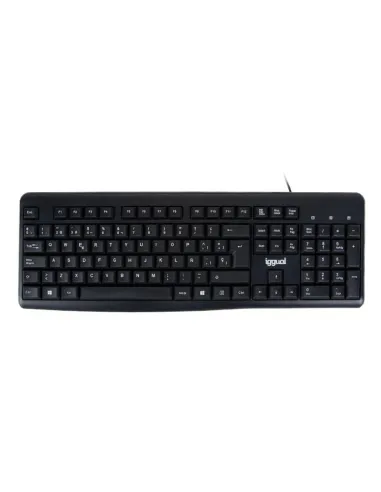 iggual Teclado estándar CK-BASIC2-105T negro