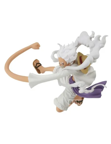 Figura banpresto one piece battle record collection monkey d.luffy gear 5 13cm