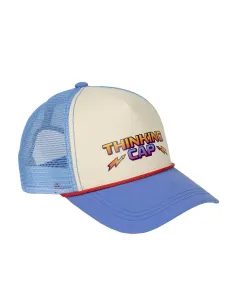 Gorra visera curva adulto stranger things azul