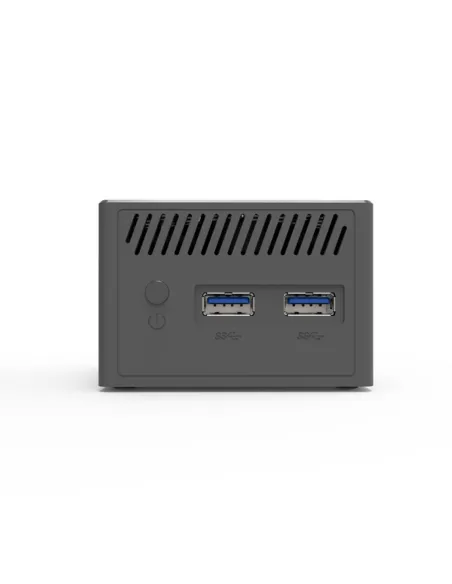 Mini ordenador leotec lempc06g n100 8gb 128gb gris - windows 11 pro preinstalado - licencia de activacion no incluida