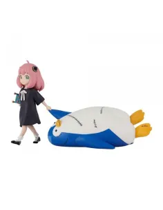 Figura banpresto spy x family break time collection anya forger & penguin 11cm - 12cm