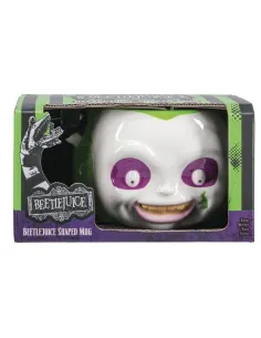 Beetlejuice shaped mug