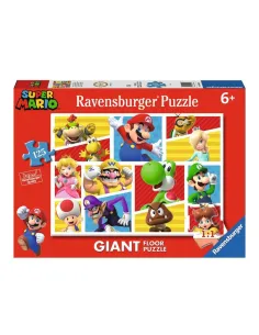 Puzzle ravensburger super mario 6+ 125 piezas