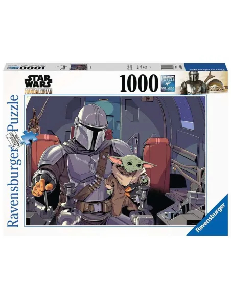 Puzzle ravensburger the mandalorian 1000 piezas