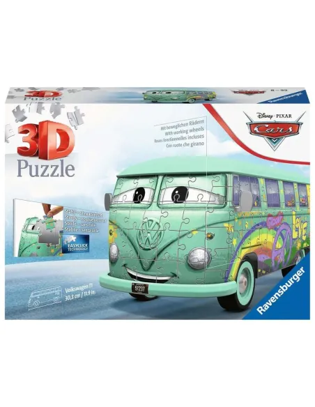 Puzzle 3d ravenzburger cars volkswagen t1 fillmore