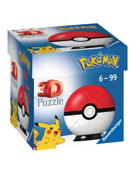 Puzzle 3d ravensburger pokemon pokeball classic