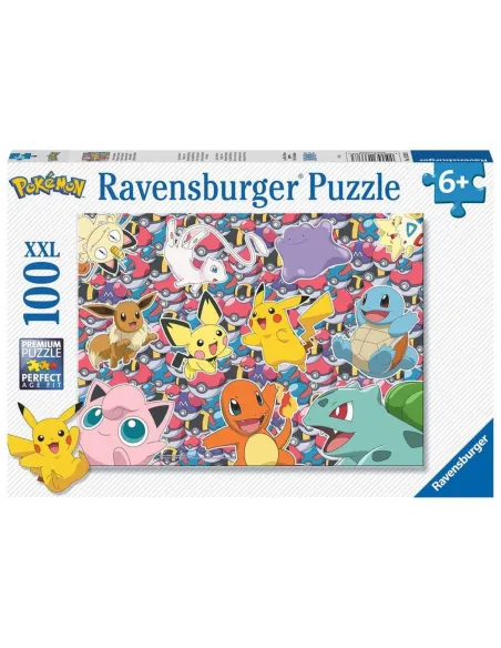 Puzzle ravensburger pokemon 6+ 100 piezas