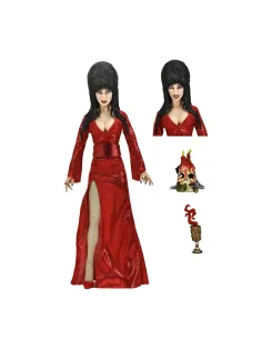 Figura neca elvira red fright and boo version clothed action