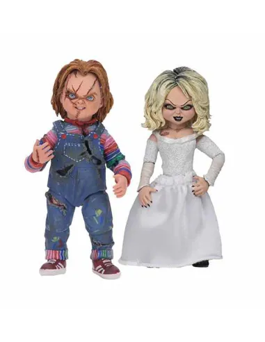 Pack 2 figuras neca terror chucky la novia de chucky ultimate chucky & tiffany