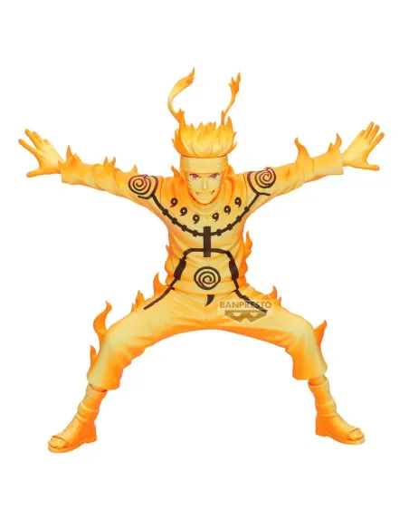 Figura banpresto naruto shippuden grandista naruto uzumaki 21cm