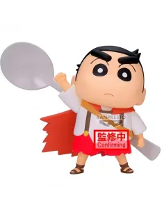 Figura banpresto crayon shinchan the movie super hot! the spicy kasukabe dancers kasukabe boueitai vol.1 ver.a 11cm