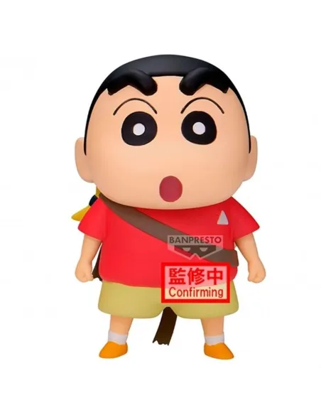 Figura banpresto crayon shinchan the movie super hot! the spicy kasukabe dancers kasukabe boueitai vol.1 ver.b 11cm