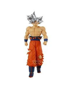 Figura banpresto dragon ball super solid edge works son goku ultra instinct 20cm