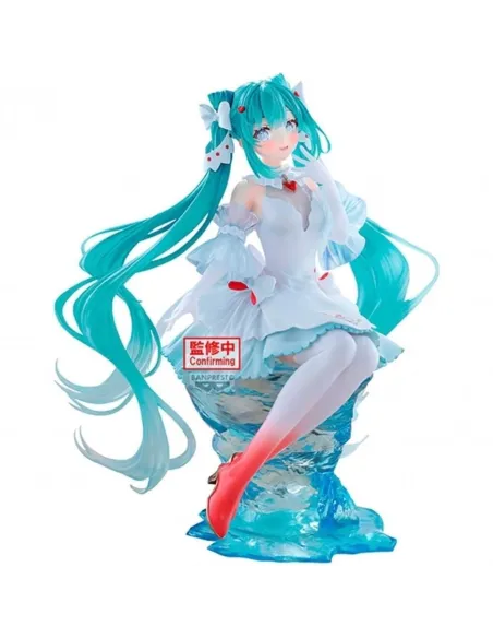 Figura banpresto hatsune miku banpresto evolve clearluxe - clione 18cm