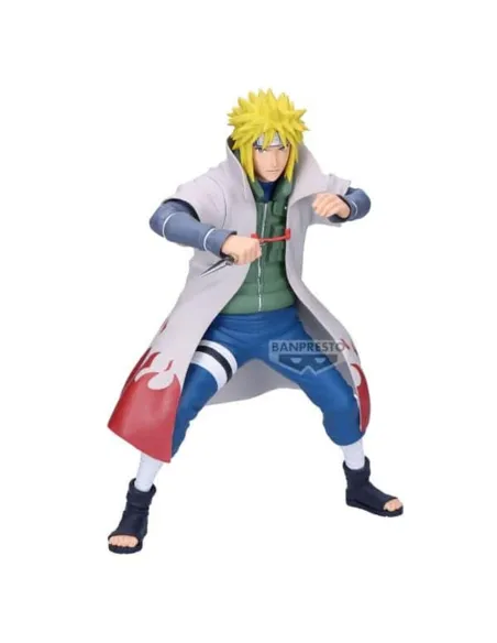 Figura banpresto naruto shippuden grandista minato namikaze 23cm