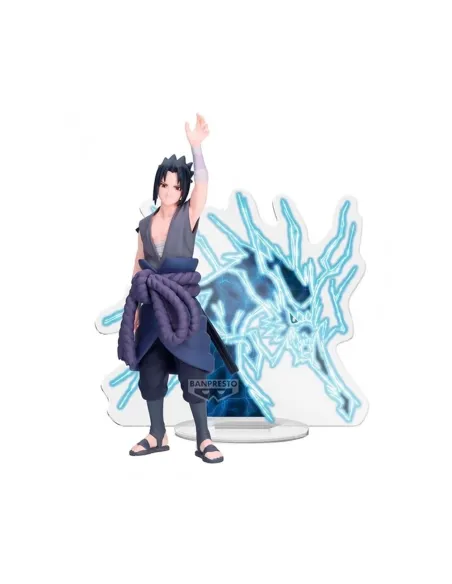 Figura banpresto naruto shippuden panel spectacle lightning from heaven sasuke uchiha 13cm
