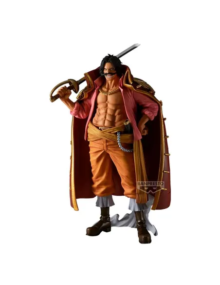 Figura banpresto one piece premium gol d.roger [the brush] 30cm