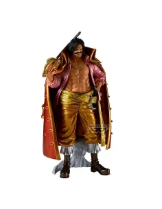 Figura banpresto one piece premium gol d.roger [the metallic] 30cm