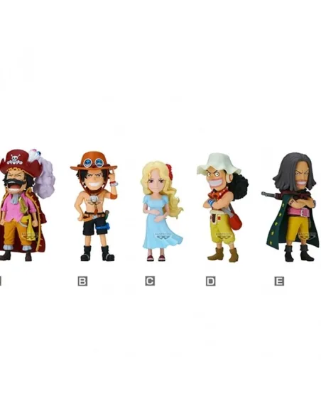 Figura banpresto one piece world collectable figure parent child bloodline 2 12 unidades 7cm