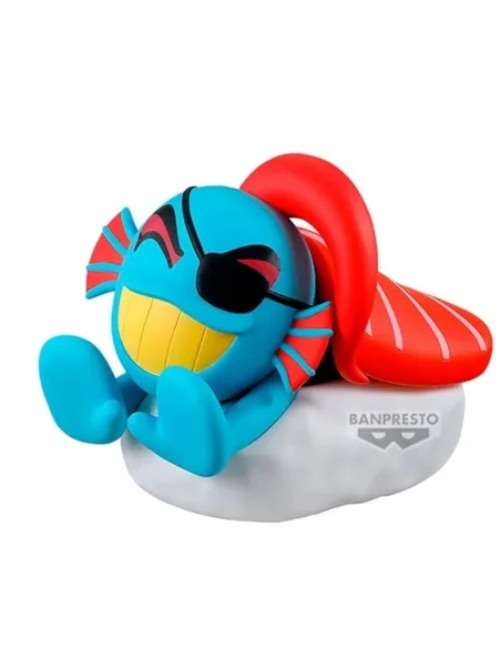 Peluche banpresto undertale food design undyne vol.1 12cm