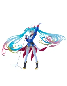 Figura banpresto gundam 45th×hatsune miku evolve