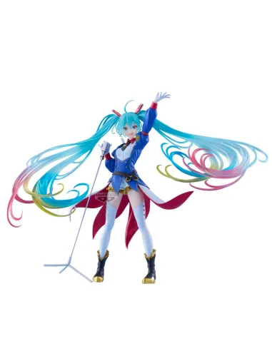 Figura banpresto gundam 45th×hatsune miku evolve