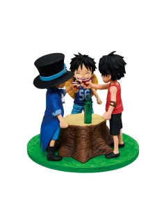 Ichibansho figure one piece ace & sabo & luffy (dramatic memories)
