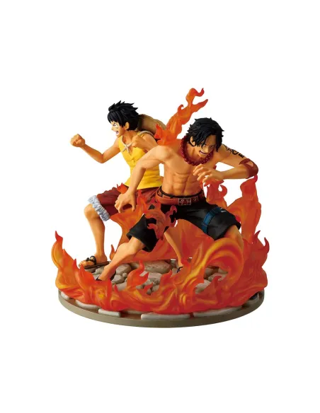 Ichibansho figure one piece ace & luffy (dramatic memories)