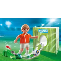Playmobil deportes jugador de futbol -  paises bajos holanda