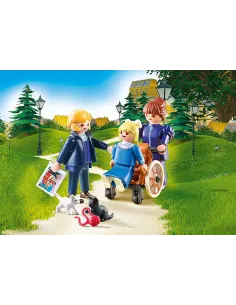 Playmobil heidi clara padre y señorita rottenmeier