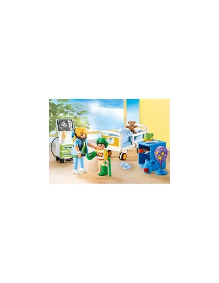 Playmobil ciudad hospital -  sala hospital infantil