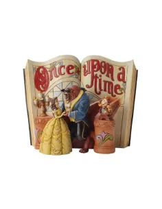 Figura enesco disney la bella y la bestia libro la bella y bestia