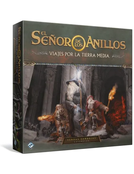 Juego de mesa el señor de los anillos sendas sombrias